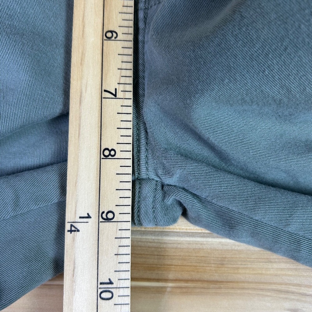 Frame Denim Jeans Womens 26 Distressed Army Green Cargo Low Rise Skinny Jeans - Picture 11 of 11